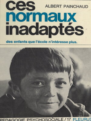 cover image of Ces normaux inadaptés